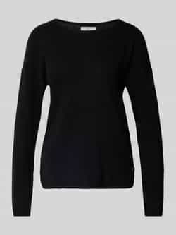 FYNCH-HATTON Gebreide pullover van puur kasjmier met ronde hals