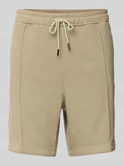 HUGO Sweatshorts met labelprint model 'Ravis'