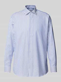 ETERNA REGULAR FIT Modern fit zakelijk overhemd met kentkraag
