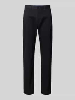 Tommy Hilfiger Relaxed fit broek van katoenmix