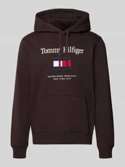 Tommy Hilfiger Regular fit hoodie van katoenmix