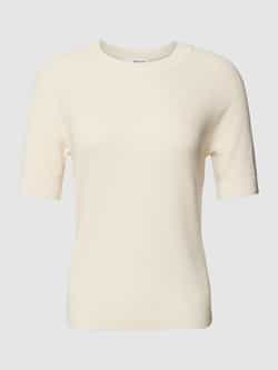 SELECTED FEMME Dames Tops & T-shirts Slfelinna New Ss Knit Top Beige