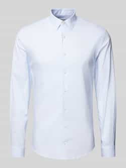 Tiger Of Sweden Extra slim fit zakelijk overhemd met kentkraag model 'BRODIE'