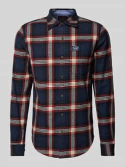 Superdry Overhemd met lange mouwen Organic Cotton Lumberjack Check Shirt