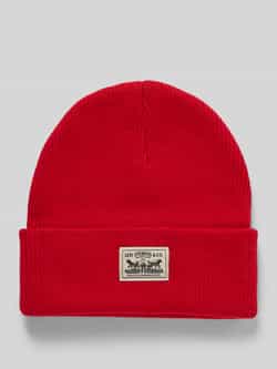 Levi's Beanie met labeldetail