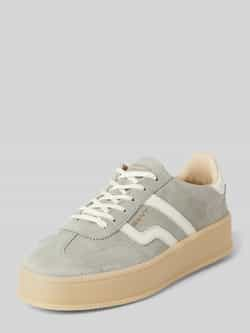 Gant Sneakers van leer met labeldetail model 'CUZMANI'