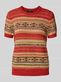 Lauren Ralph Lauren Gebreide pullover met ronde hals en 1 2-mouwen