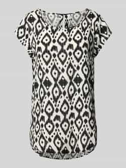 Only Regular fit T-shirt met druppelvormig rugdecolleté model 'NOVA'