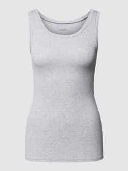 Schiesser Tanktop met fijnrib model 'PURE RIB'