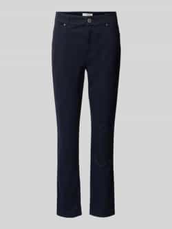 Christian Berg Woman Slim fit broek met verkort model