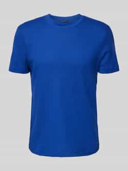 JOOP! Collection T-shirt met geribde ronde hals model 'Brandon'