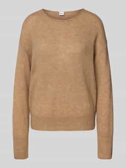 BRAX Gebreide pullover met ribboorden model 'LISA'
