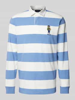 Polo Ralph Lauren Shirt met lange mouwen platte kraag en motiefstitching