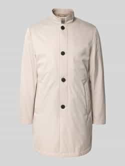 Roy Robson Nylon jas met opstaande kraag en steekzakken