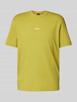 Boss Orange T-shirt met logoprint model 'TCHUP'