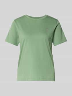 Gant T-shirt met labelstitching