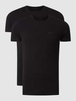 JOOP! Collection T-shirt met stretch in set van 2 stuks