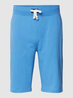 Polo Ralph Lauren Underwear Slim fit sweatshorts met elastische band en tunnelkoord model 'LIQUID COTTON'