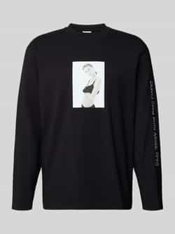 CK Calvin Klein Shirt met lange mouwen en motiefprint