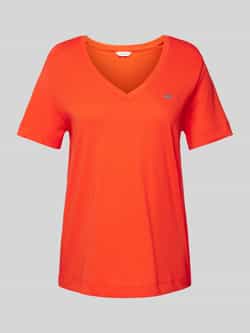 Gant T-shirt met labelstitching