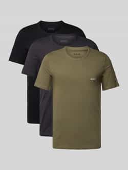 Boss Regular fit T-shirt van puur katoen
