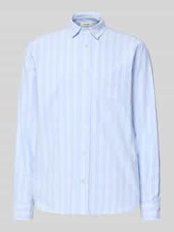 Forét Regular fit vrijetijdsoverhemd met kentkraag model 'JUNO'