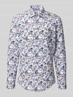 Seidensticker Slim fit vrijetijdsoverhemd met kentkraag