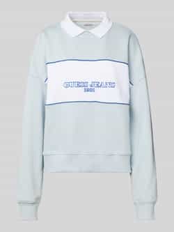 Guess Jeans Sweatshirt met polokraag