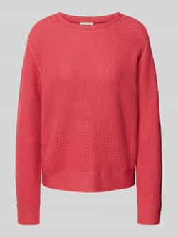 Tom Tailor Regular fit gebreide pullover van zuiver katoen
