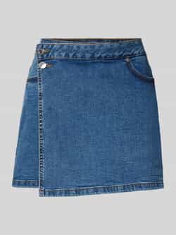 Tom Tailor Denim Regular fit jeansskort in wikkellook
