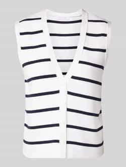 Rich & Royal Gebreid gilet met V-hals