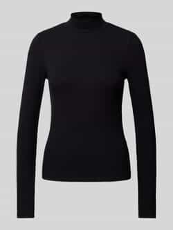 Vero Moda Shirt met lange mouwen en opstaande kraag model 'MARY'