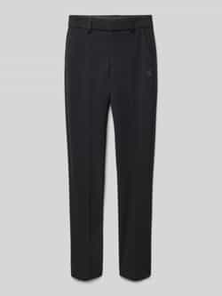 Calvin Klein Jeans Tailored fit broek van viscosemix met bandplooien model 'PUNTO'