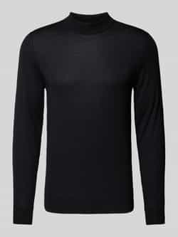 Strellson Gebreide pullover met ribboorden model 'Marek'