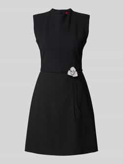 HUGO Getailleerde kokerjurk met viscose model 'KELENDI'