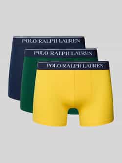 Polo Ralph Lauren Underwear Boxershort met elastische band met logo in een set van 3 stuks