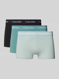 Calvin Klein Underwear Boxershort van viscose met label in band in een set van 3 stuks