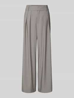 My Essential Wardrobe Stoffen broek met stolpplooien model 'Nanna'