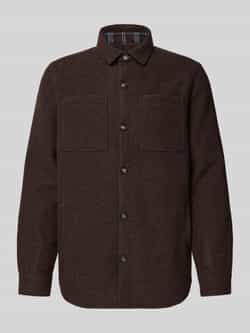 Barbour Regular fit overhemdjack met wol model 'MARLOW'