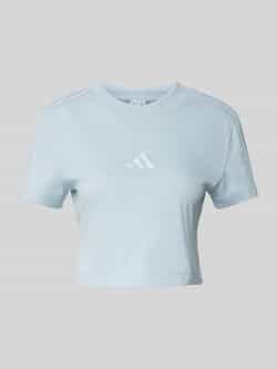ADIDAS SPORTSWEAR Kort T-shirt met labelstitching