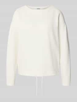 Jake*s Casual Longsleeve met ronde hals