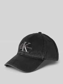 CK Calvin Klein Baseballpet met labelstitching