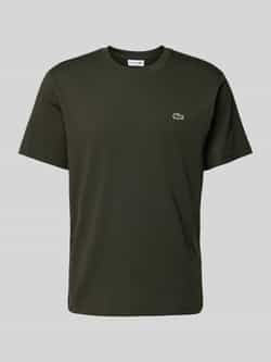 Lacoste T-shirt Classic Fit Cotton T-Shirt Dark Khaki Green