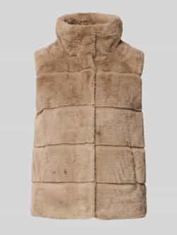 Monari Gilet met opstaande kraag