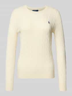 Polo Ralph Lauren Gebreide pullover van een mix van wol en kasjmier model 'JULIANNA'