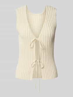 Pieces Regular fit top van katoenmix model 'JOYLYNN'