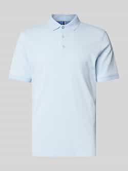 BRAX Regular fit poloshirt met labelprint model 'Pete'