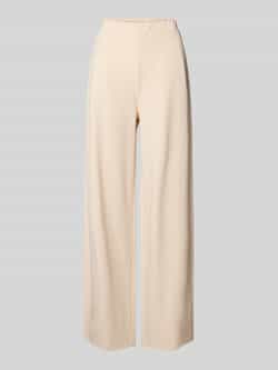 S.Oliver RED LABEL Relaxed fit jersey broek met geborduurd hart