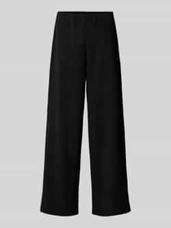 Vero Moda Regular fit wijde broek met elastische band model 'BERLIN'