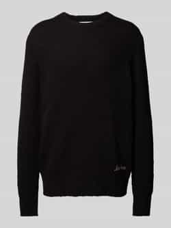 Les Deux Gebreide pullover met labelstitching model 'Errol'